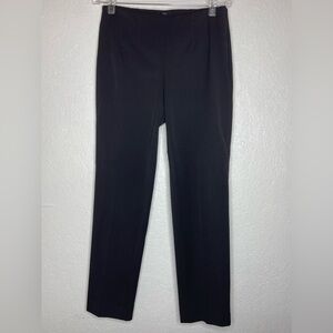 Women’s Talbots Black Curvy Zip Side Dress Pants Size 2